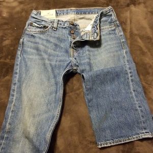 Hollister button fly jeans bootcut 30x32